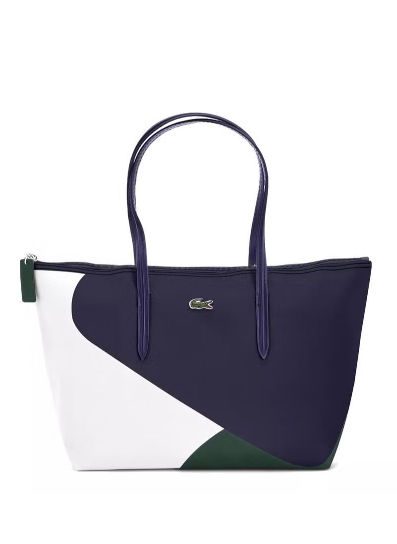 LACOSTE - Lacoste Women's L.12.12 Concept Large Vertical Shopping Bag - Image 1