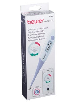 Beurer OT 20 Basal Thermometer Accurate Oral & Vaginal Measurement Compatible with Ovy App  - Image 1