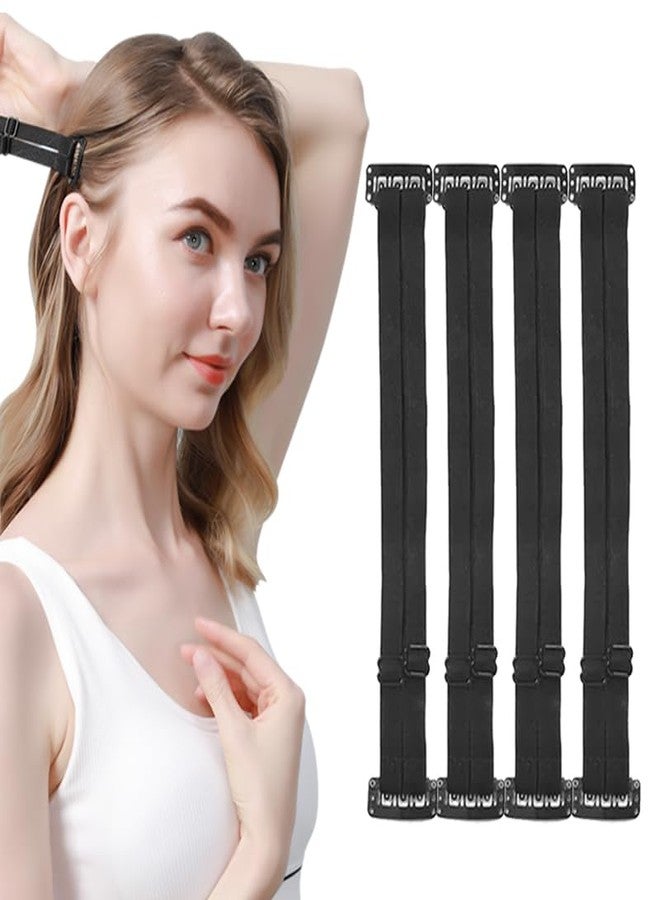 4 Pcs Facelift Bands with Clips Patch Straps Adjustable Instantly Hairpin Facial Lifting Bands Facelift Bands Reusable Lifting Saggy Skin Patch Elastic Bands for Facial Wrinkles crow's feet - Image 1