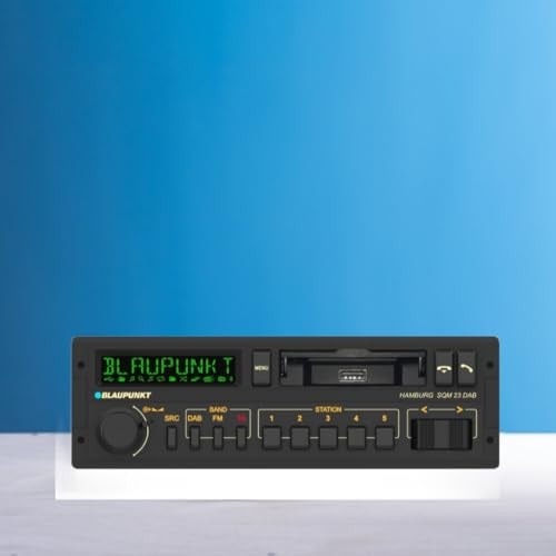 Blaupunkt راديو السيارة الرجعي Blaupunkt Hamburg SQM 23 DAB: تصميم الثمانينات مع تقنية حديثة، DAB+، بلوتوث، ودعم USB - Image 2