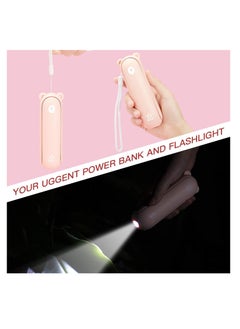 Handheld Fan with 4500 mAh Powerbank Max 46 Hours Runtime, Pocket Fan with Portable Battery Operated or USB Powered, Folding Personal Fan (Pink/3 Speeds ) - pzsku/Z10B3C30F20E1BF3E7523Z/45/_/1720063466/db9eaee4-5dc4-43b8-936b-56581bc1bdc5