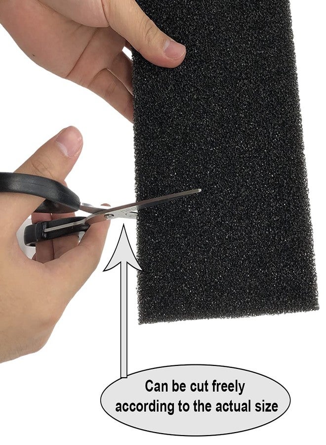 Bilindasly Aquarium Filter Sponge Foam Cut to Fit Biochemical Filter Bio Sponge Pad for Aquarium Filter Fish Tank, Reticulated Coarse Pore 19.7"x 4.72" x 0.8" - Image 3
