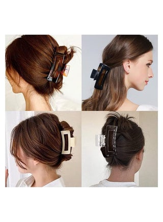 Ceetug Hair Claw Clips 8 PCS Large 4.3 Inch Non Slip Claw Clips for Long Thick Hair - view 5