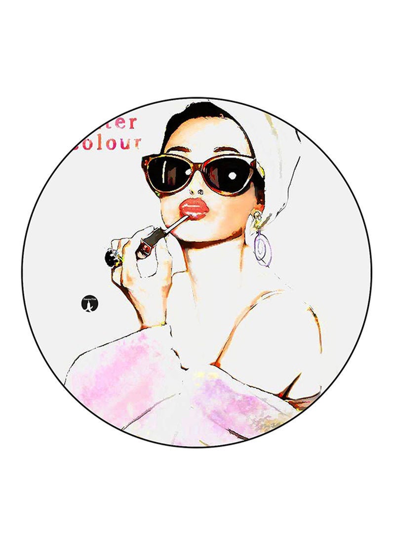 RKN Woman Printed Mouse Pad  Multicolour