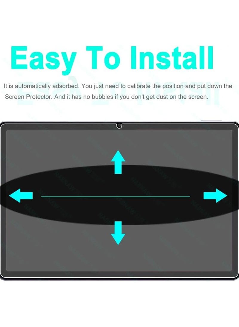 2 Pieces HD Scratch Proof Screen Protector Tempered Glass Compatible with Xiaomi Redmi Pad SE 11-inch 2023 Tablet Protective Film - Image 4