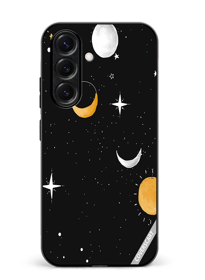 VR CREATIVE Protective Case Cover For Samsung Galaxy S25 Night Design Multicolour