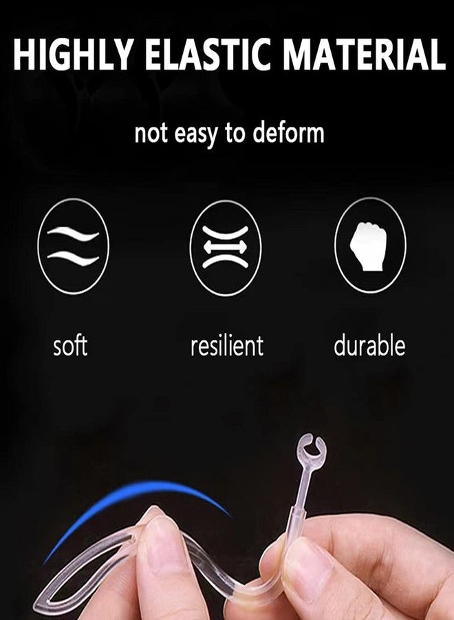 YINVA Ear Hooks Compatible with AirPods Pro 2nd Generation and AirPods Pro [Multi-Dimensional Adjustable] Accessories Compatible with Apple AirPods 3 2 1 Gen(Transparent) - Image 4