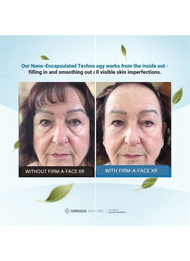 Serious Skincare - Firm A Face XR Temporary All Over Skin Tightener - Instantly Smooth the Appearance of Deep Wrinkles, Fine Lines & Enlarged Pores - 2-Pack - (2) 3.2 oz. tubes - Time Released - Image 1