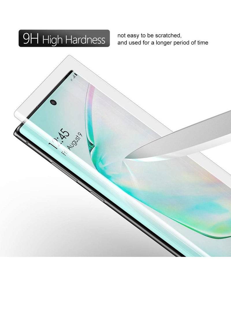 ELTRAZONE - Galaxy Note 10 Privacy Screen Protector, Protective Film[3D Curved] [Case Friendly] 9H Hardness Anti-Spy Tempered Glass Filmy, - Image 1