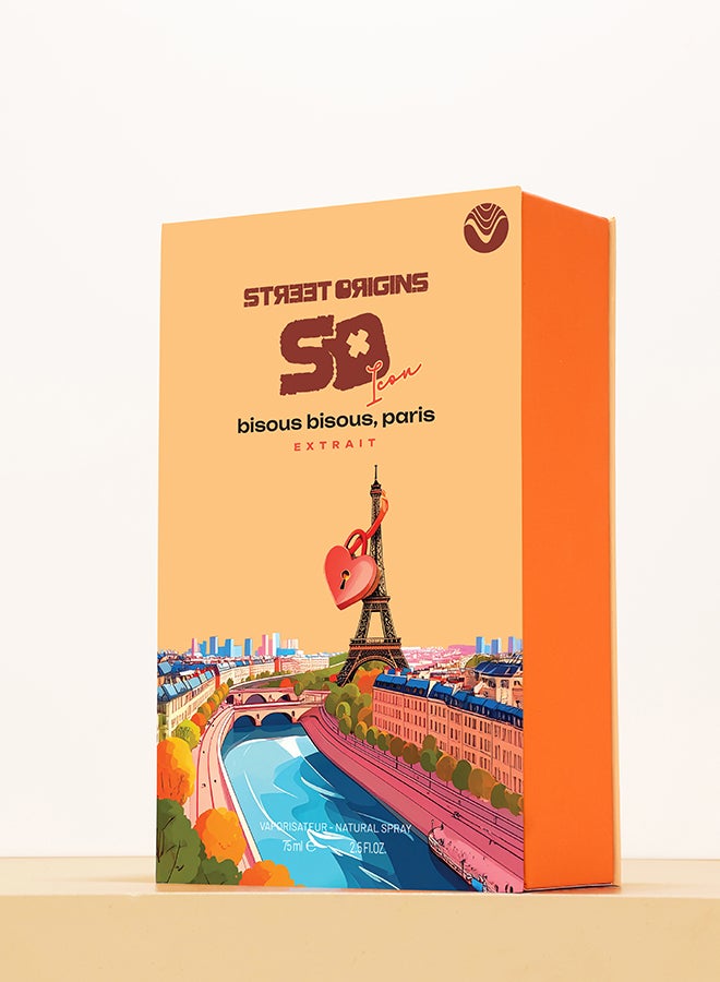 STREET ORIGINS Bisous Bisous Paris (Venus) Extrait For Her, 75Ml - Image 5