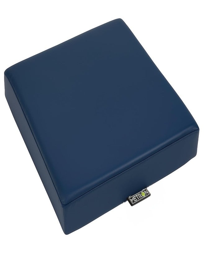 METRON Orthopedic Memory Foam Seat Cushion for Chair & Wheelchair | Pressure Relief Foam Pad with Anti-Slip Waterproof Cover | Chair Gadda for Office, Car & Long Sitting Comfort - Image 1