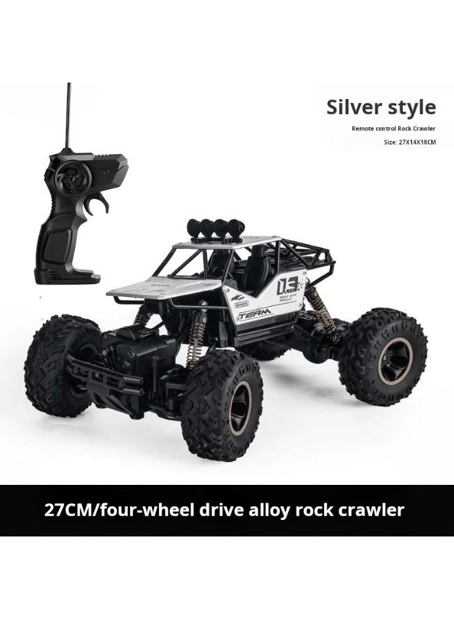 High-Speed Off-Road Bigfoot Climbing Remote Control Toy Car Silver