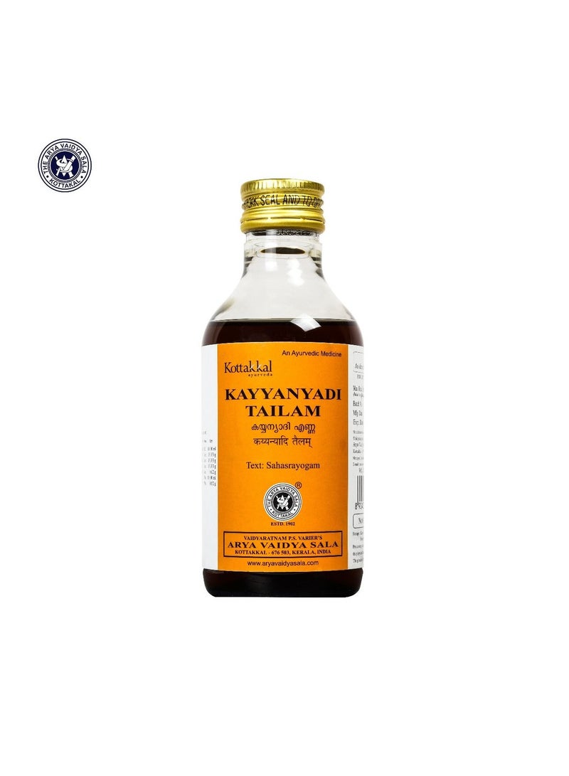 Kottakkal Ayurveda Kayyanyadi Tailam 200ml - Image 1