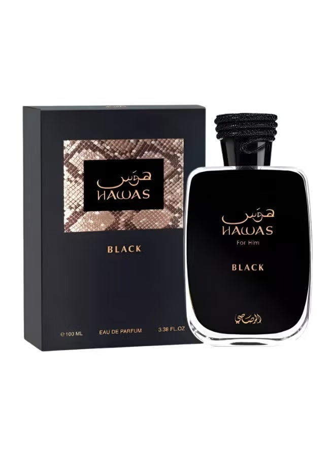 الرصاصي عطر حواس بلاك او دي بارفان 100 مل - Image 1