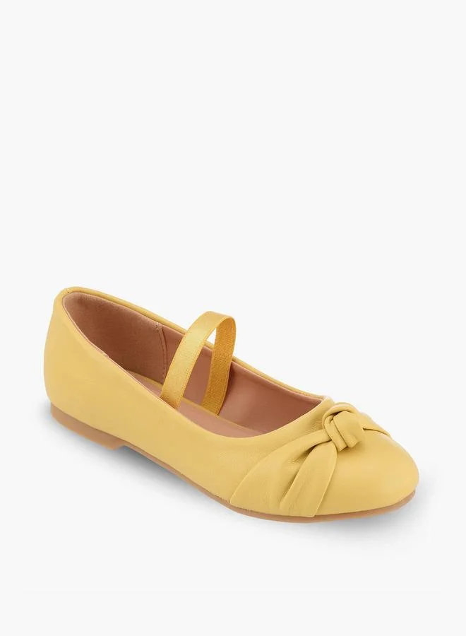 جونيورز Girls Knotted Ballerina Shoes