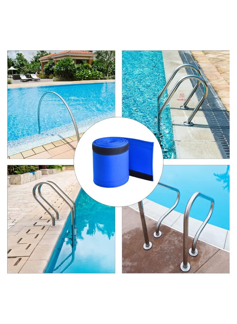 GMORO Blue Non-Slip Swimming Pool Hand Rail Grip Cover for 4ft Velcro Style, Improve Poolside Safety with Secure Support. - Image 5