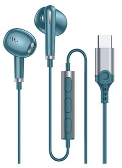 Concretization USB C Headphones for Galaxy S24 S23 Ultra S22 S21 FE S20 A54 A53 USB C Earphones with Mic Volume Control Wired Earbuds USB Type C Headphones for iPhone 16 15 Pro Max Plus iPad Pro Pixel 8 7 6  - Image 1