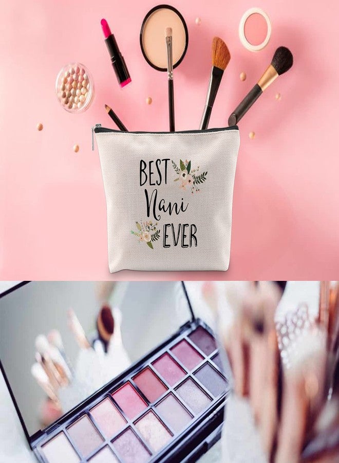 WCGXKO أفضل هدية للجدة على الإطلاق، حقيبة مكياج بسحاب، حقيبة سفر مقاومة للماء لأدوات النظافة الشخصية (أفضل هدية للجدة) - Image 5