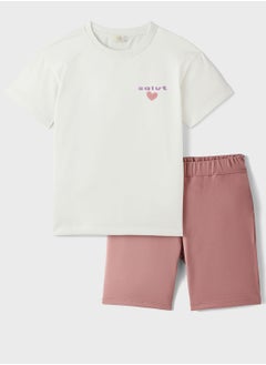 Kids Crew Neck T-Shirt And Short Set - pzsku/Z10B517E7D475E199DCA4Z/45/_/1723436463/a2087829-61bb-4516-9293-97a92dcdd6ad