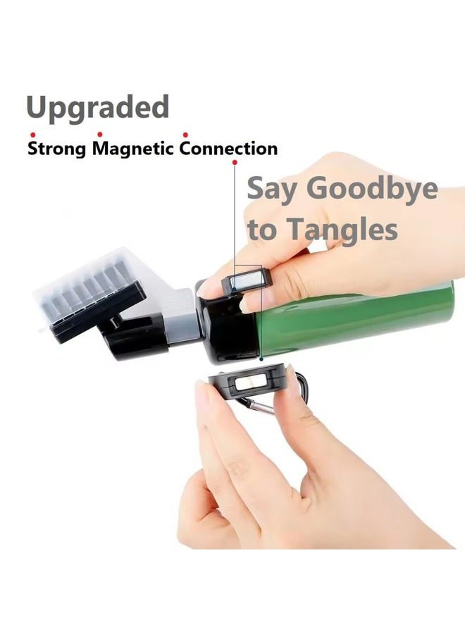 jNE GrooveMaster Pro Golf Water Brush with Upgraded Strong Magnetic Connection | Heavy-Duty Nylon Bristles | Press-Spraying for Easy Cleaning | Anti-Leak | Wide Range Coverage | A Must-Have Golf Accessory - Image 3