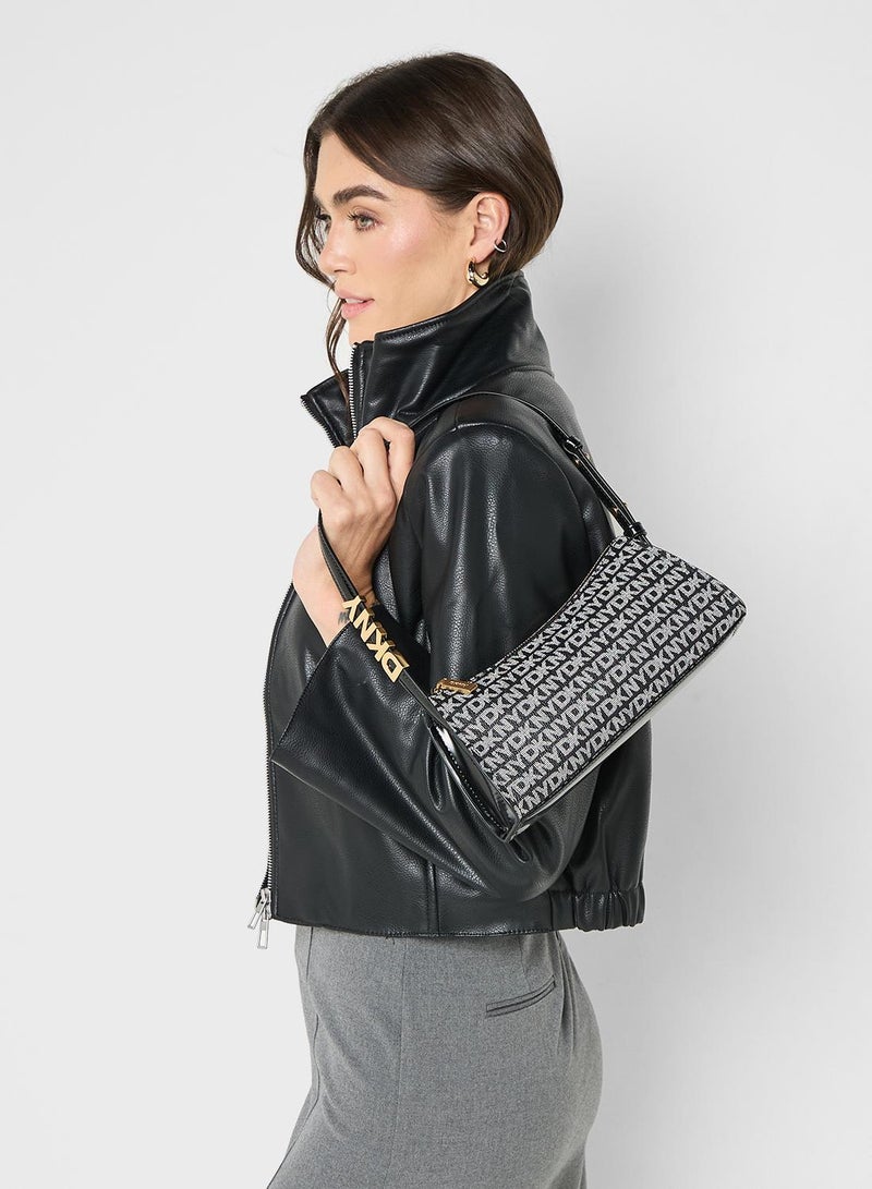 DKNY Logo Avril Shoulder Bag - Image 5