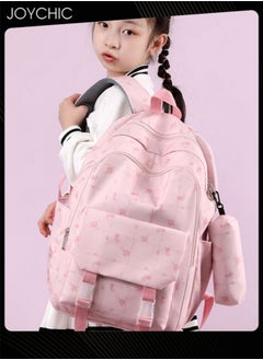 Joychic Graphic Printed Student Bag Sweet School Backpack With Pencil Pouch Lightweight Large Capacity  Daypack Fit 15/15.6 Inch  - Image 1