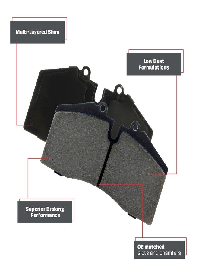 StopTech 309.11850 Sport Brake Pads with Shims - Image 4