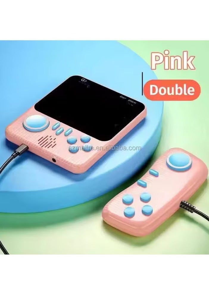 Mini G7 Game Console Handheld – 3.5 Inch Screen, 666 In 1 Retro Video Games, Portable Handheld Game Player, Classic Arcade Gaming, Perfect for On-the-Go Fun