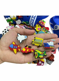 Excefore Shoe Decoration Charms, PVC Shoe Charms for Croc, Different Shapes, Shoes Buckle, Party Gift for Kids and Teens Girls ( 102 Pack )  - Image 3