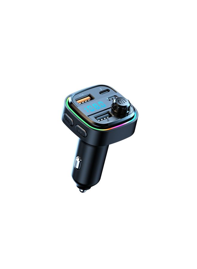 Beauenty C26 Car Bluetooth Transmitter Handsfree Audio Player Dual USB Car Charger - Image 1