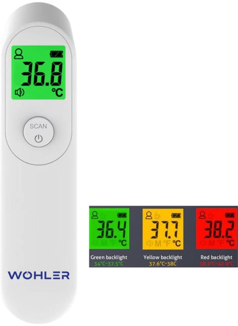 Non-Contact Digital Thermometer Forehead Body and Object, FDA APPROVED