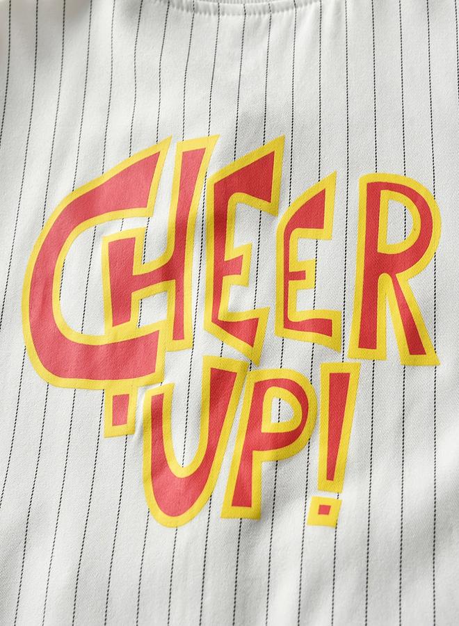 تايك تو جاكيت طويل الأكمام مخطط بسحّاب - Image 4