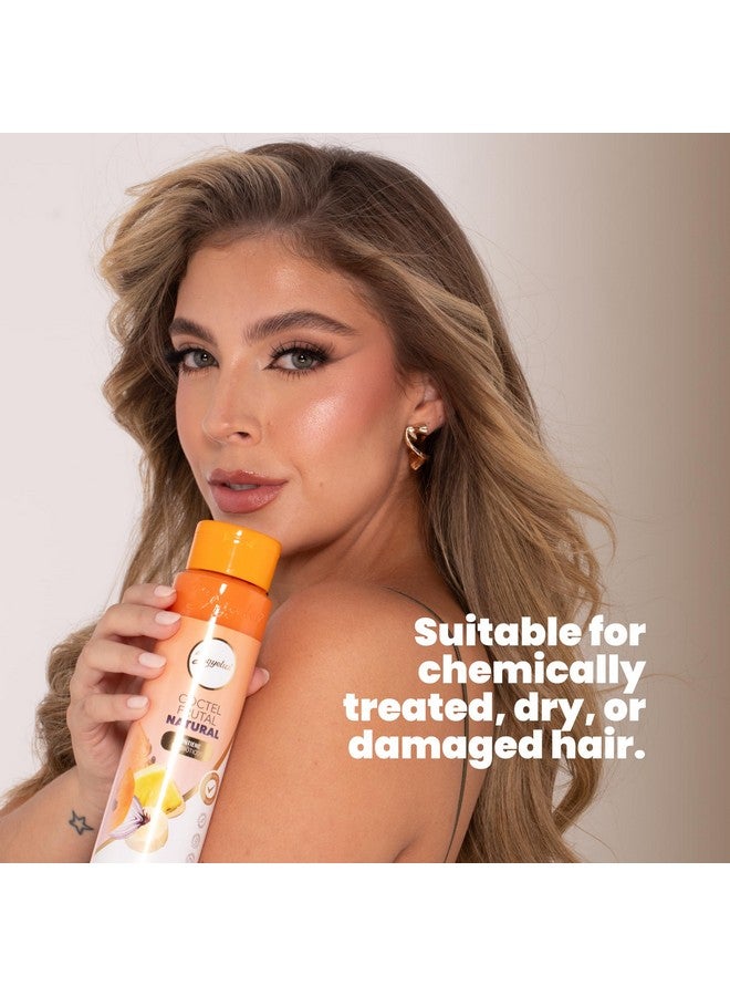 ANYELUZ ANYELUZ Natural Hair Mask, Hair Treatment for Dry and Damaged Hair, Restores Vitality and Silkiness, with Banana and Natural Fruits, 15.2 Fl Oz  - Image 4