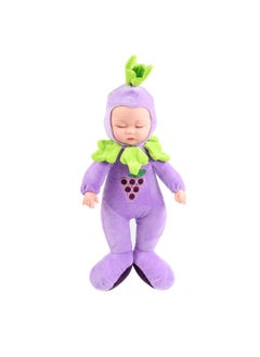 xozgdovg Creative PVC Fruit Doll - Plush Realistic Sleep Companion 