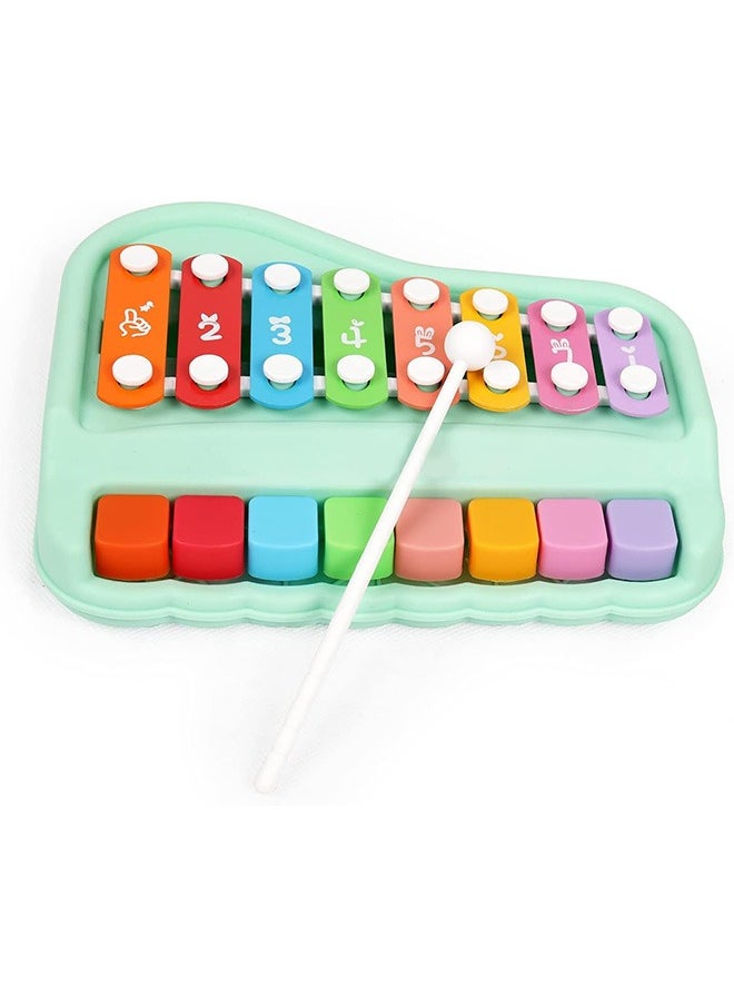 joyzzz - Xylophone 2 in 1 Colorful Keyboard Baby Piano Percussion Music Toy - Image 1
