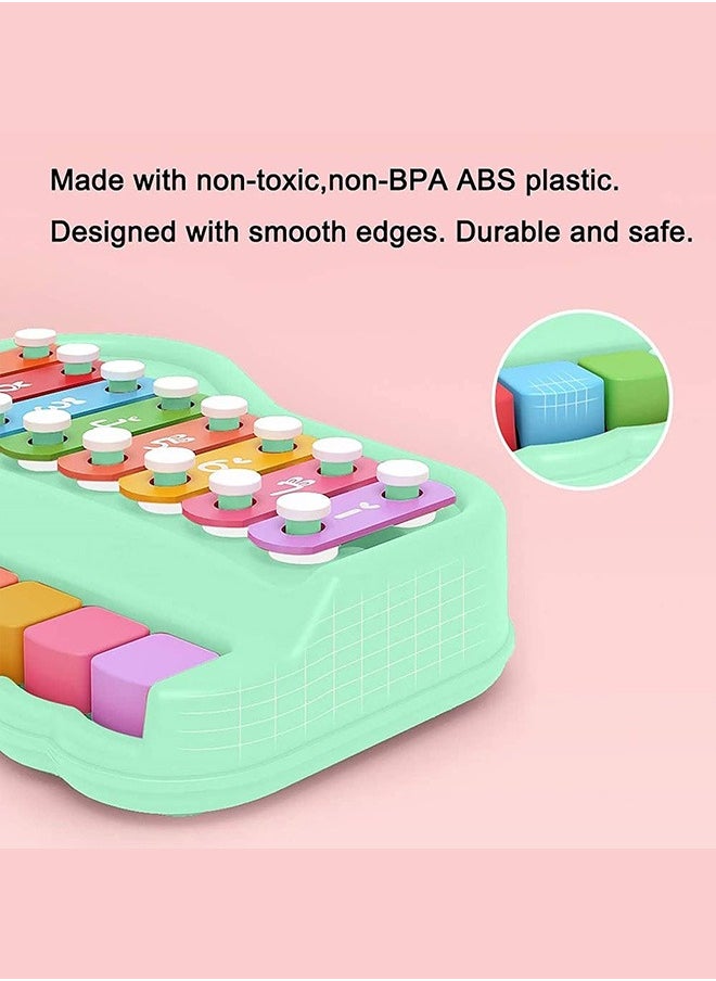 joyzzz - Xylophone 2 in 1 Colorful Keyboard Baby Piano Percussion Music Toy - Image 1