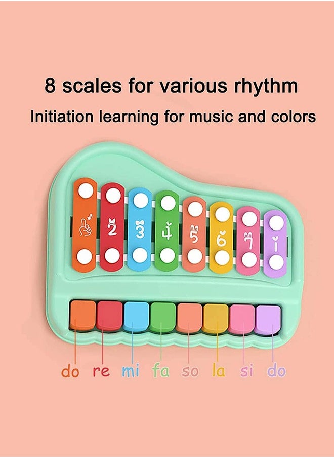 joyzzz - Xylophone 2 in 1 Colorful Keyboard Baby Piano Percussion Music Toy - Image 1