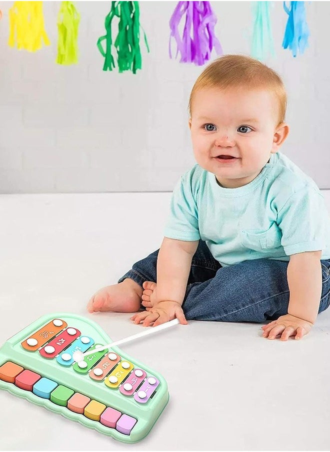 joyzzz - Xylophone 2 in 1 Colorful Keyboard Baby Piano Percussion Music Toy - Image 1
