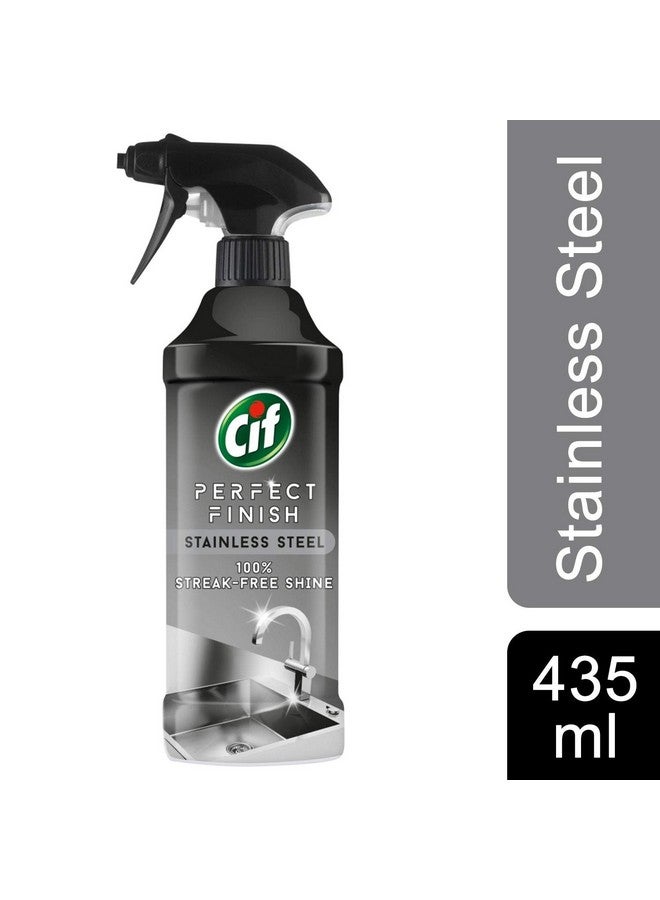 CIF منظف الفولاذ المقاوم للصدأ CIF Perfect Finish | يزيل الأوساخ الصعبة 435 مل (عبوة من 1) - Image 3
