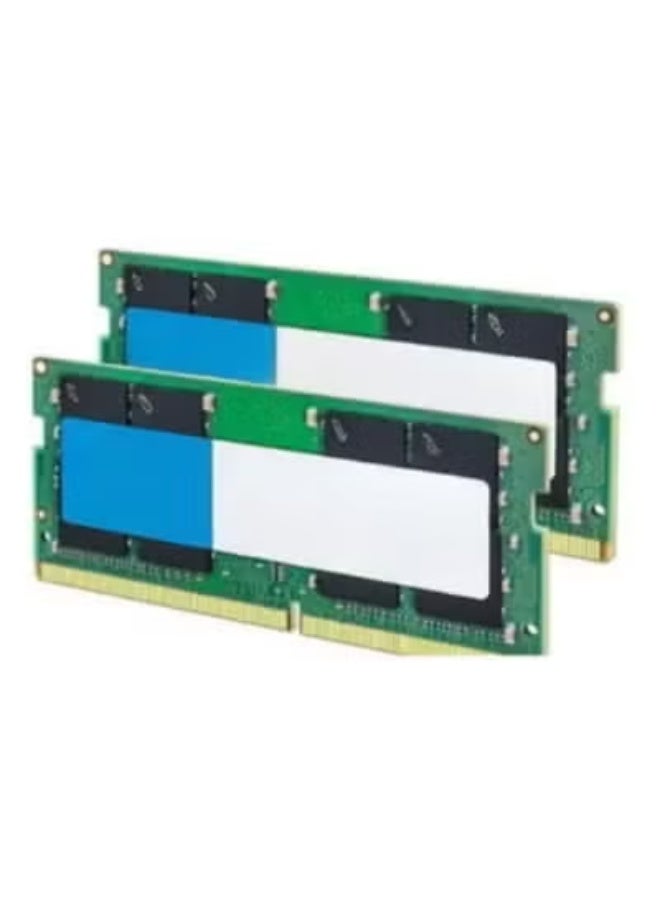 رام لابتوب 32 جيجا DDR4 (قطعتين × 16 جيجا) – سرعة 3200 ميجاهرتز – ترقية سريعة لأداء أقوى واستخدام يومي أسرع
