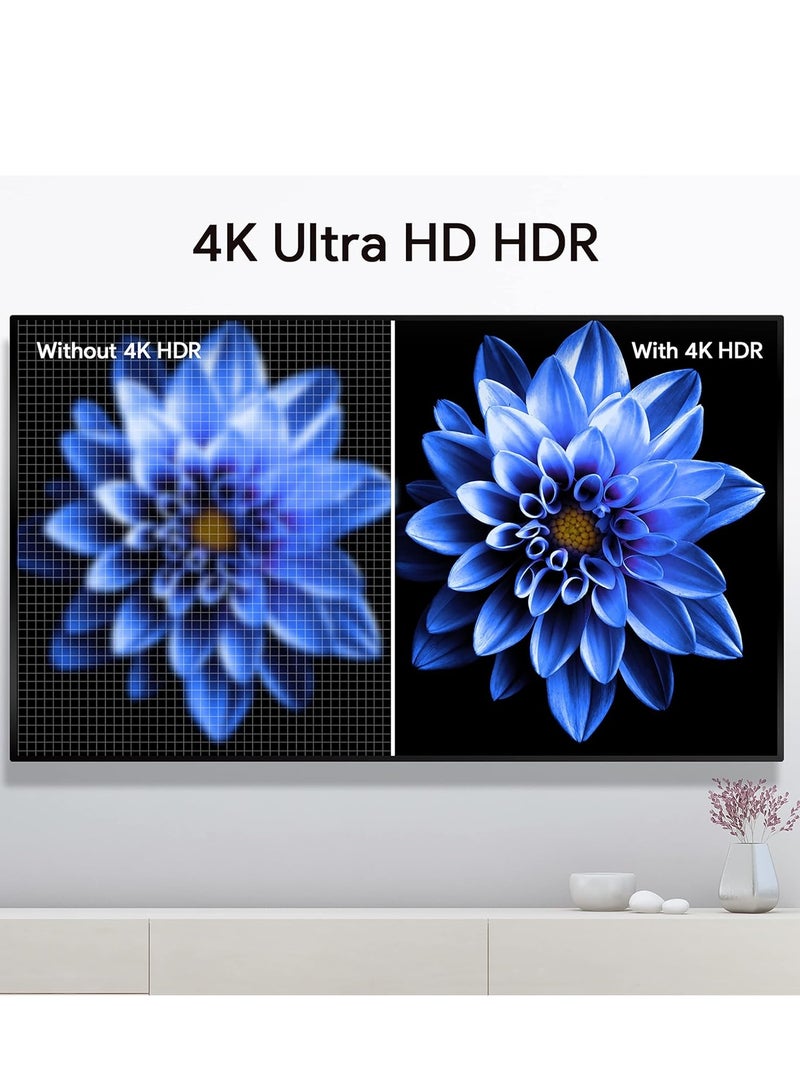 دي كلر تي في ستيك دي كلر اندرويد اصدار 11، ذاكرة 16 جيجا، بتقنية 4K/HDR [معتمد من جوجل ونتفليكس] مع كروم كاست مدمج، ، دعم دولبي أتموس - Image 5