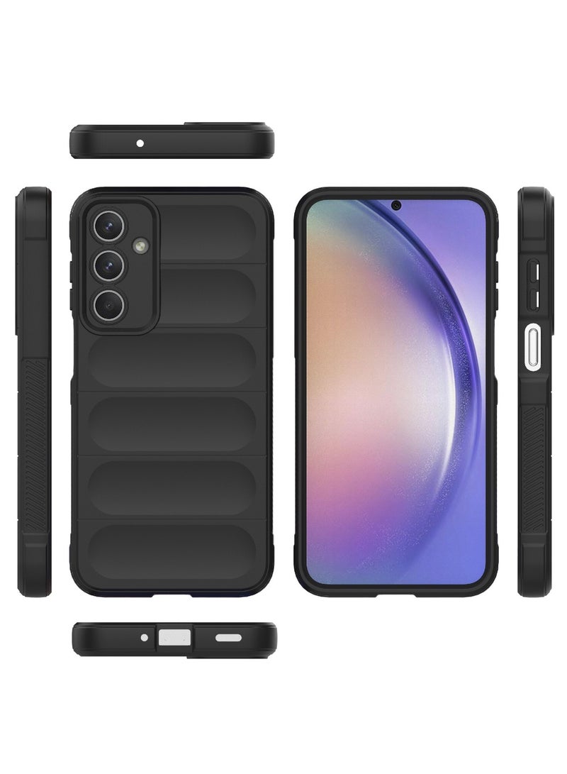 General Compatible with Samsung Galaxy M35 5G phone case, skin feel silicone soft shell Phantom Shield airbag anti-drop protective case  - Image 2