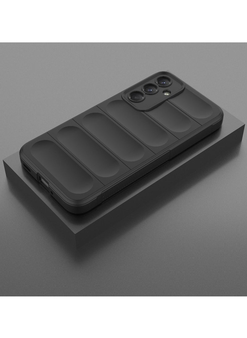 General Compatible with Samsung Galaxy M35 5G phone case, skin feel silicone soft shell Phantom Shield airbag anti-drop protective case  - Image 3