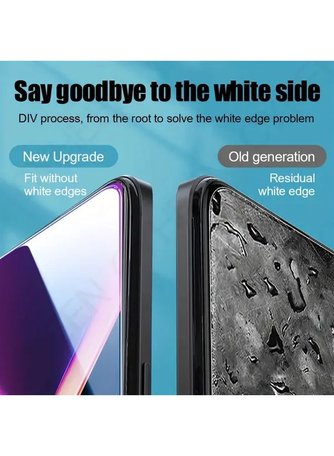 2 Pieces HD Tempered Glass Full Cover Anti Fingerprint For Poco M4 5G - Image 3
