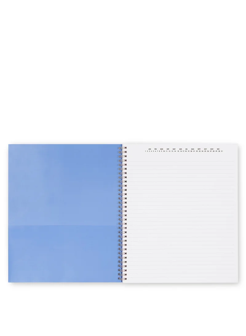 كيت سبيد نيويورك Spade Smiley Large Spiral Notebook
