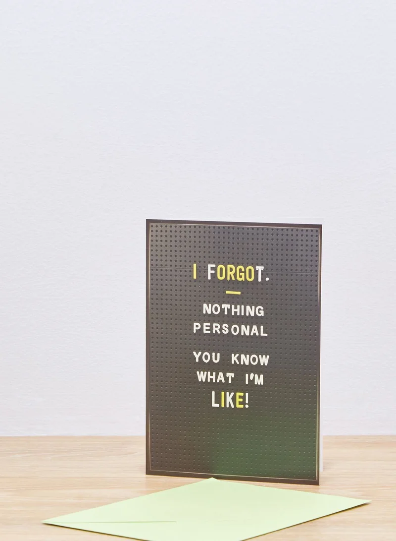 Brainbox Candy You Know What I'm Like Card