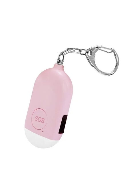 Emergency SOS Alarm Keychain for Kids Elderly and Women Personal Safety Device with Panic Button or Pull Pin and 130 dB Loud Alert