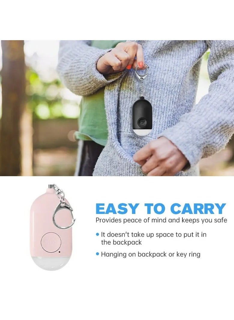 AROAQ - Emergency SOS Alarm Keychain for Kids Elderly and Women Personal Safety Device with Panic Button or Pull Pin and 130 dB Loud Alert - Image 1