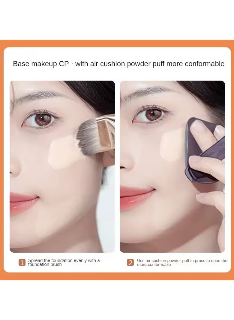 Goolsky Professional Ultra Thin Foundation Brush Concealer Cream Makeup Liquid Foundation Face Base Makeup Tools - Image 4