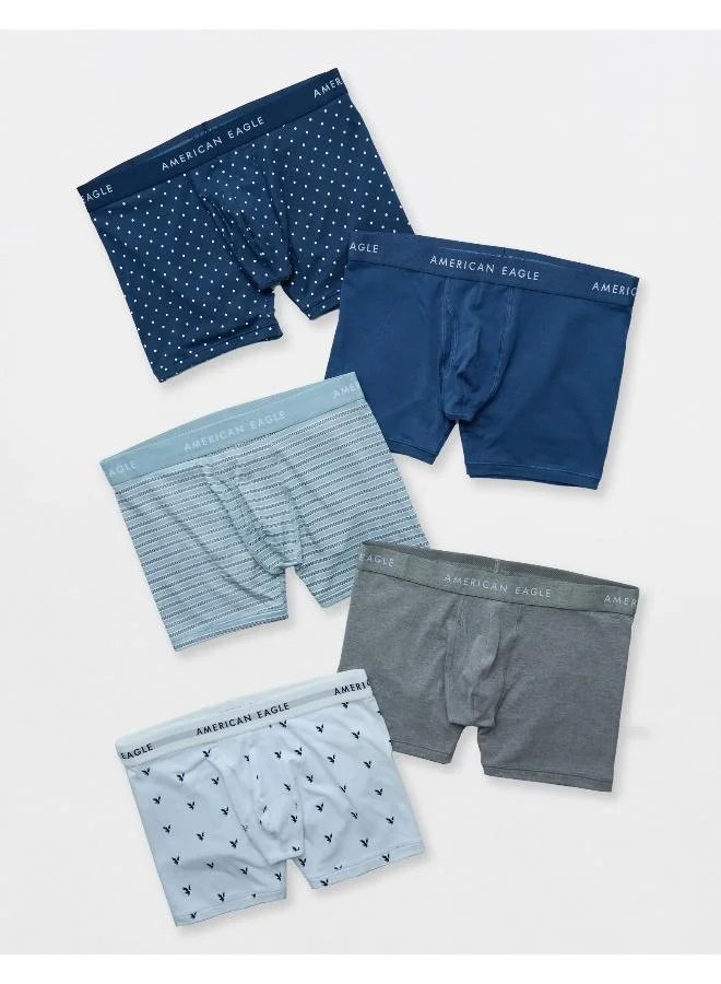 American Eagle AE Classic 4.5" Boxer Brief 5-Pack